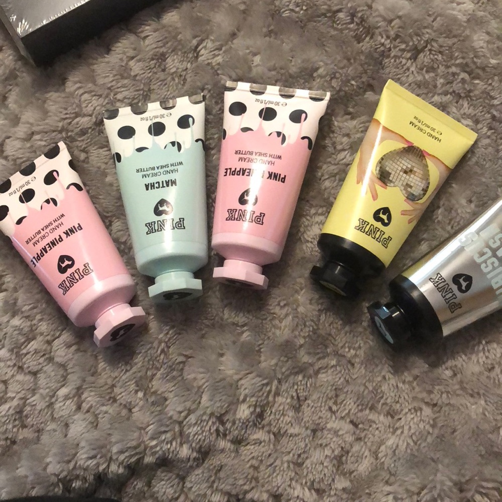 Pink lotion